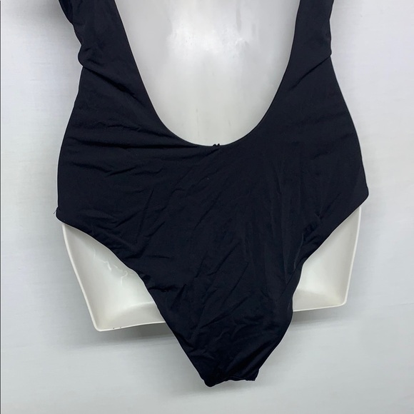 YMI Black Strappy One-Piece Swimsuit - Picture 4 of 8